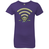 T-Shirts Purple Rush / YXS Wi-fi is Free Girls Premium T-Shirt