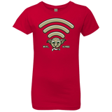 T-Shirts Red / YXS Wi-fi is Free Girls Premium T-Shirt