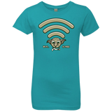 T-Shirts Tahiti Blue / YXS Wi-fi is Free Girls Premium T-Shirt
