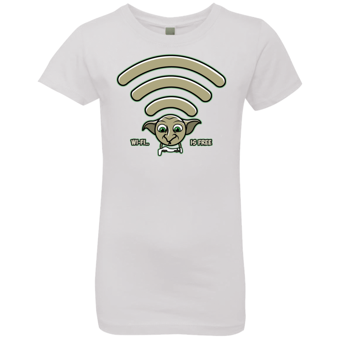 T-Shirts White / YXS Wi-fi is Free Girls Premium T-Shirt