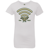 T-Shirts White / YXS Wi-fi is Free Girls Premium T-Shirt