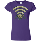 T-Shirts Purple / S Wi-fi is Free Junior Slimmer-Fit T-Shirt