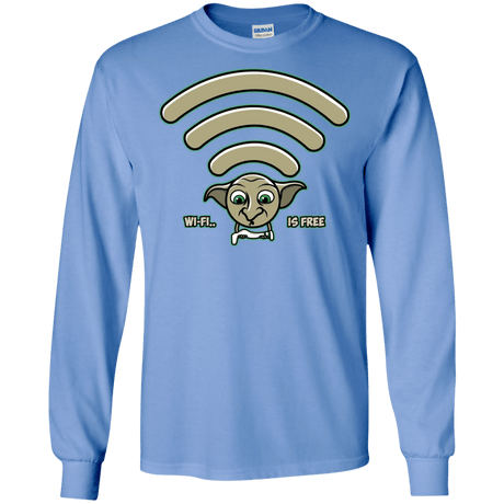 Wi-fi is Free Men's Long Sleeve T-Shirt