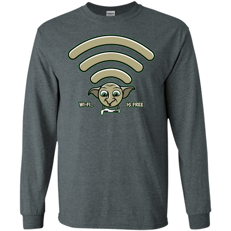 Wi-fi is Free Men's Long Sleeve T-Shirt