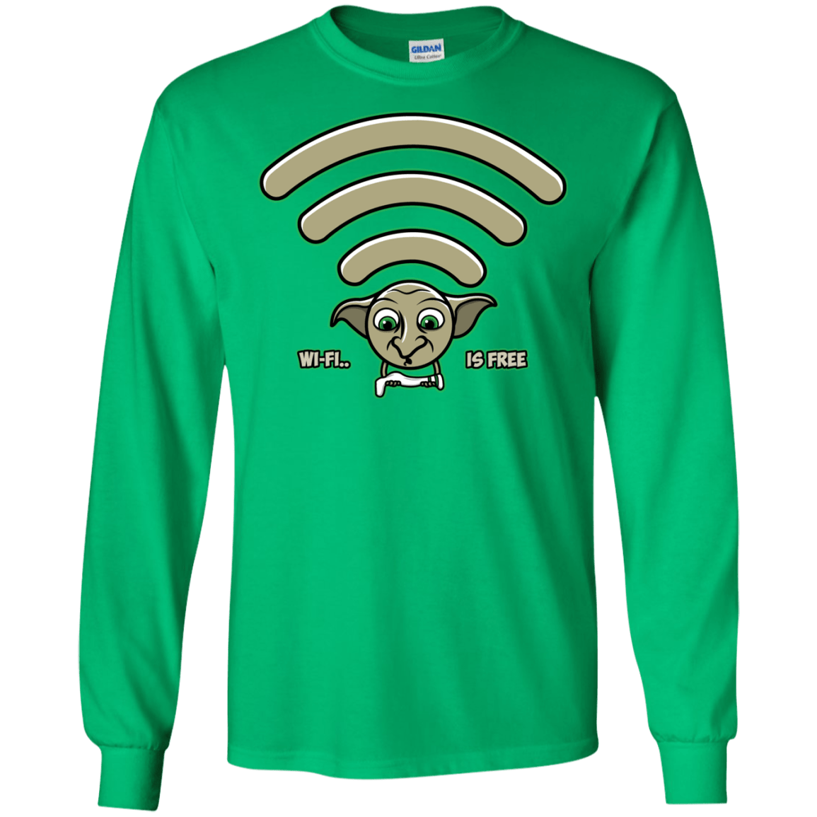 Wi-fi is Free Men's Long Sleeve T-Shirt