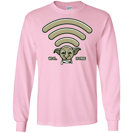 Wi-fi is Free Men's Long Sleeve T-Shirt