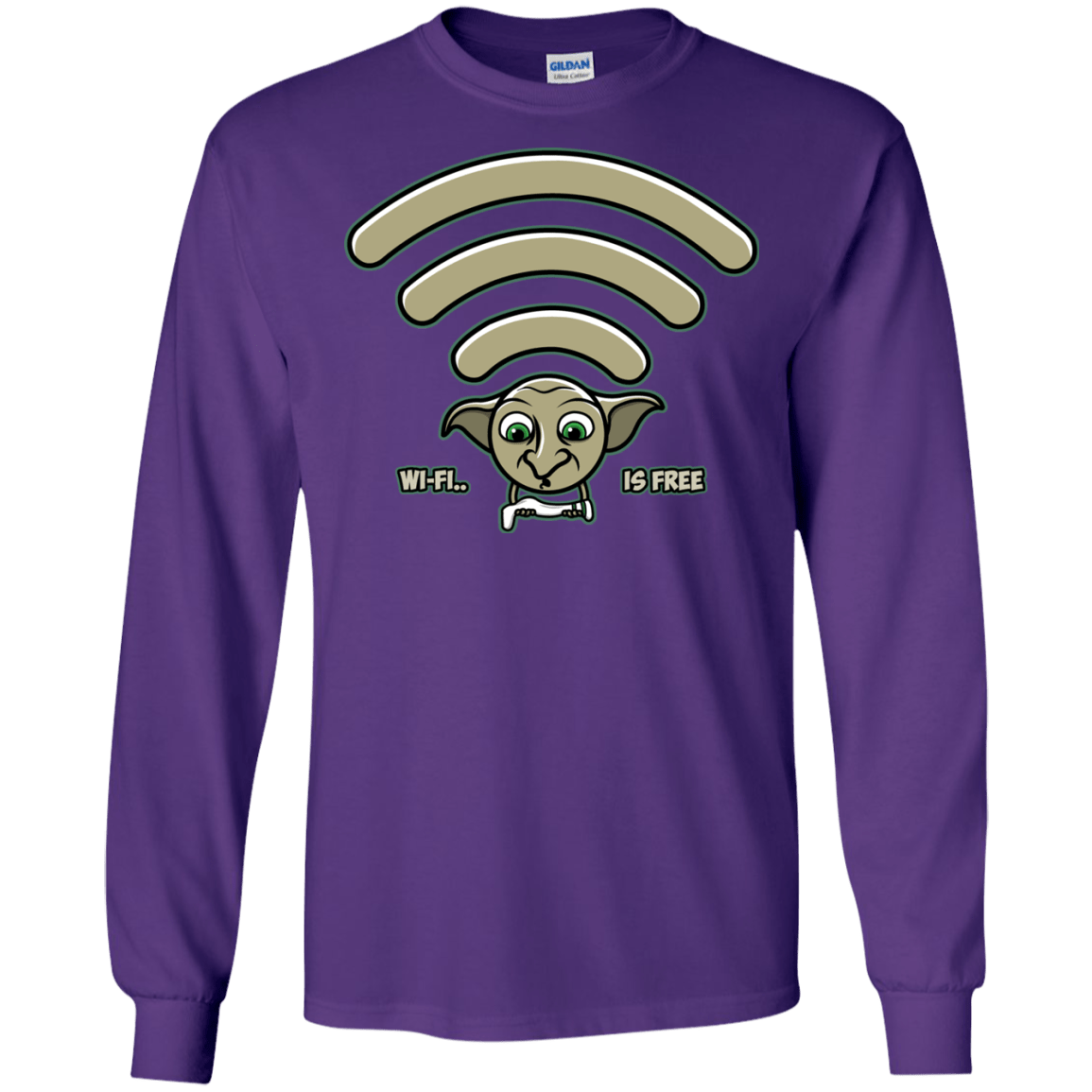 Wi-fi is Free Men's Long Sleeve T-Shirt