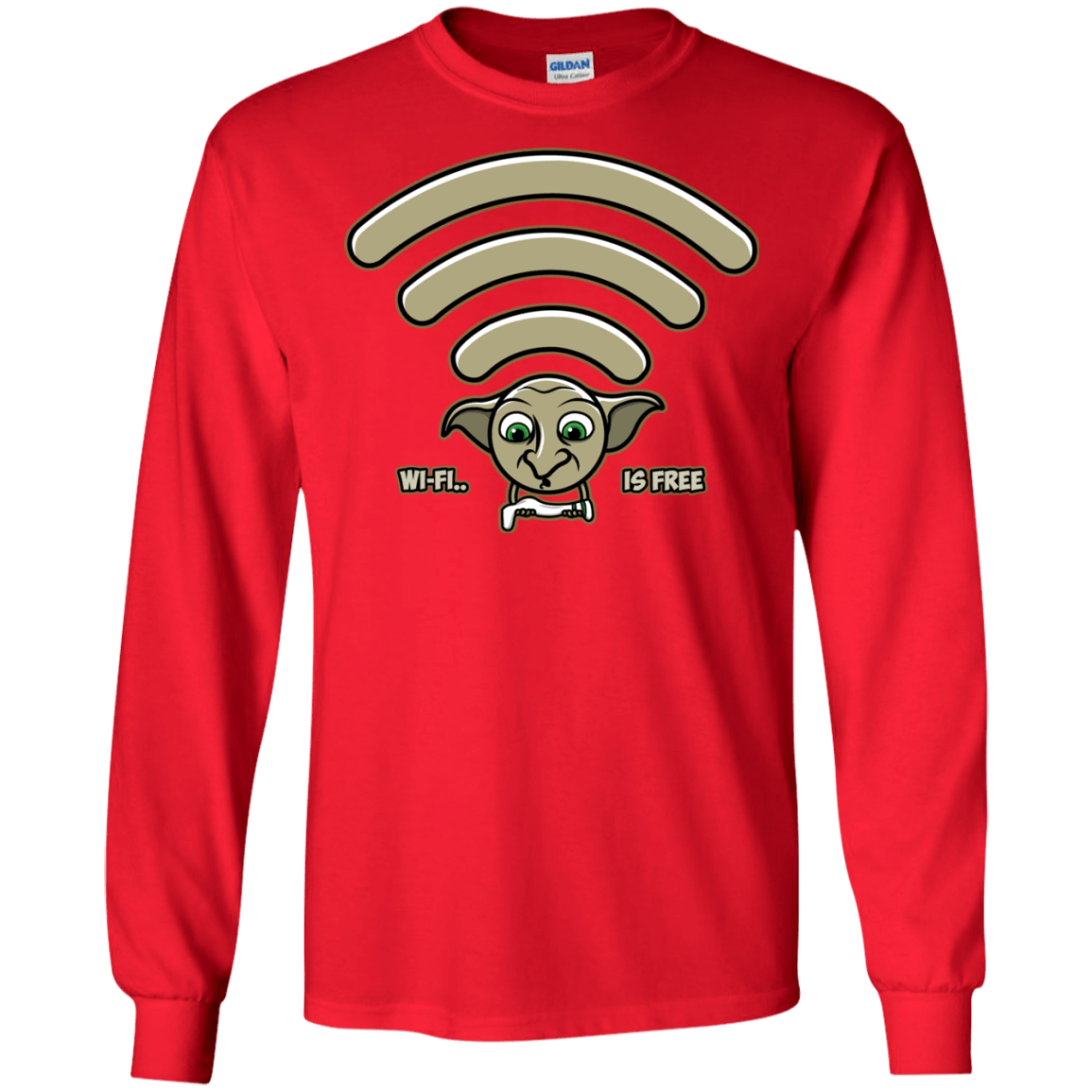 Wi-fi is Free Men's Long Sleeve T-Shirt