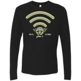Wi-fi is Free Men's Premium Long Sleeve