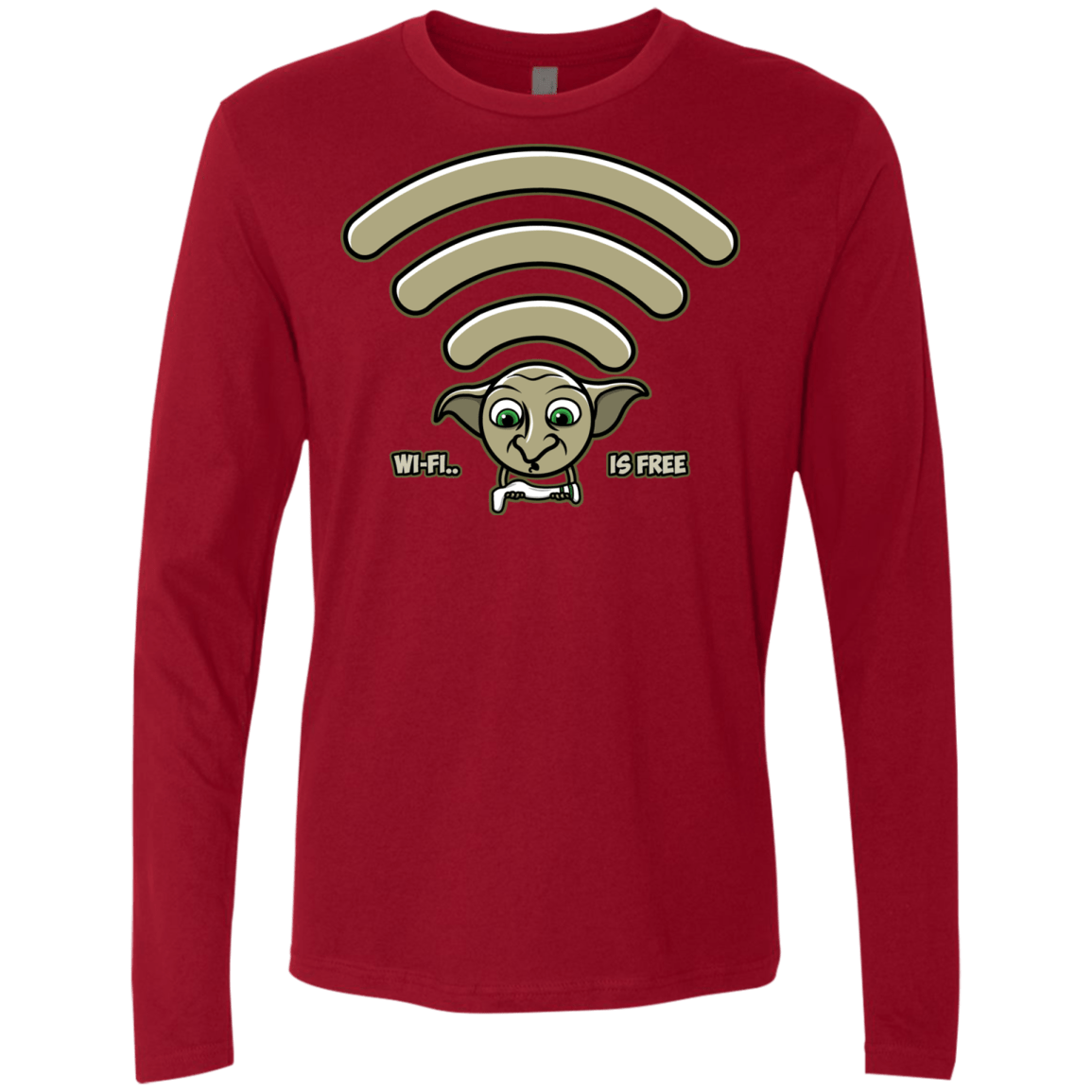 Wi-fi is Free Men's Premium Long Sleeve