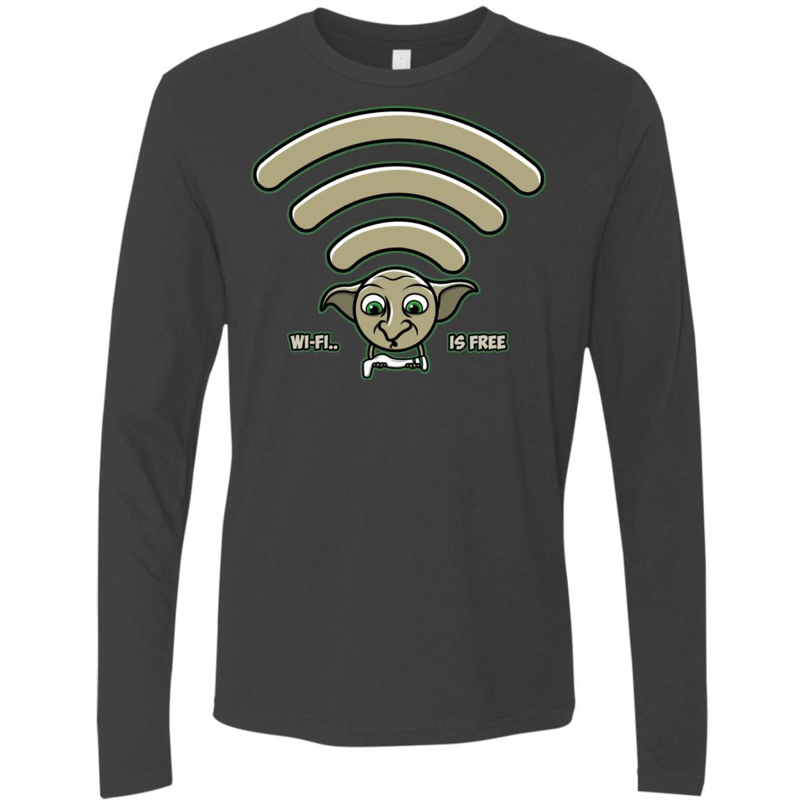 Wi-fi is Free Men's Premium Long Sleeve