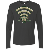 Wi-fi is Free Men's Premium Long Sleeve