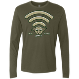 Wi-fi is Free Men's Premium Long Sleeve