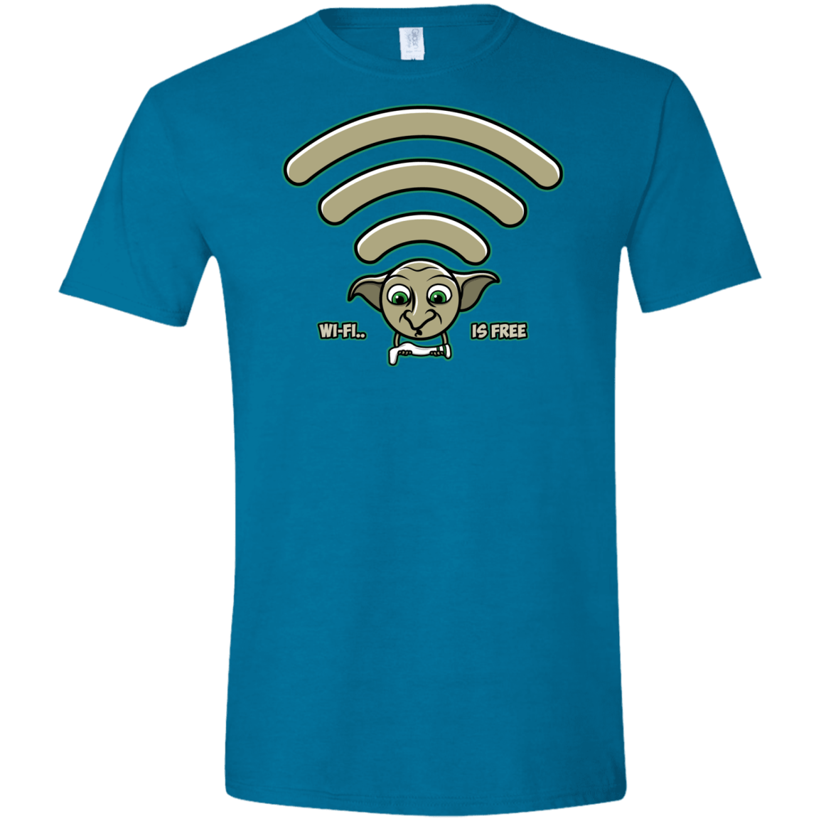 Wi-fi is Free Men's Semi-Fitted Softstyle