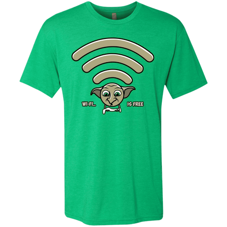 T-Shirts Envy / S Wi-fi is Free Men's Triblend T-Shirt