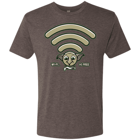 T-Shirts Macchiato / S Wi-fi is Free Men's Triblend T-Shirt