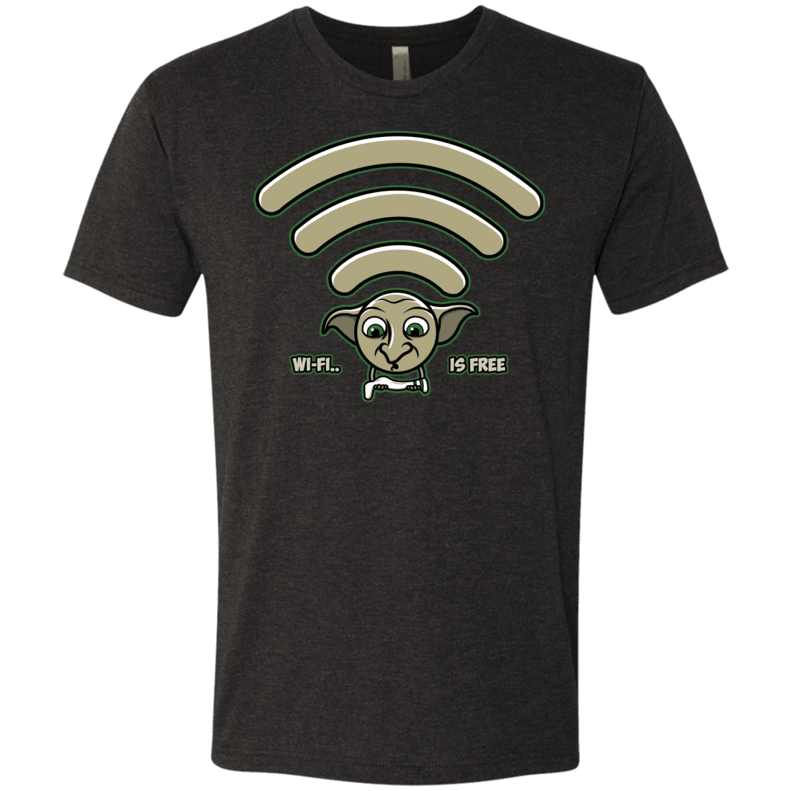 T-Shirts Vintage Black / S Wi-fi is Free Men's Triblend T-Shirt