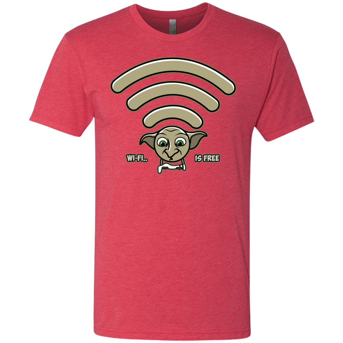 T-Shirts Vintage Red / S Wi-fi is Free Men's Triblend T-Shirt