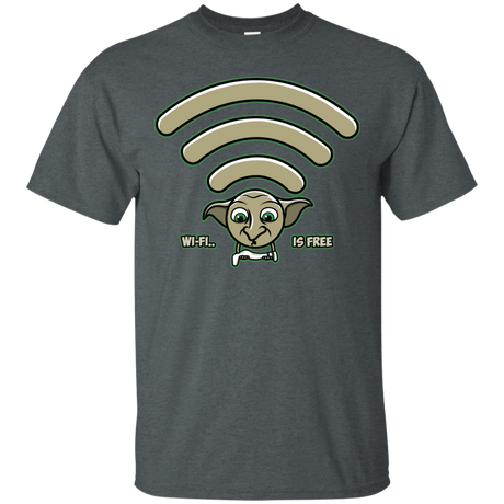 T-Shirts Dark Heather / S Wi-fi is Free T-Shirt
