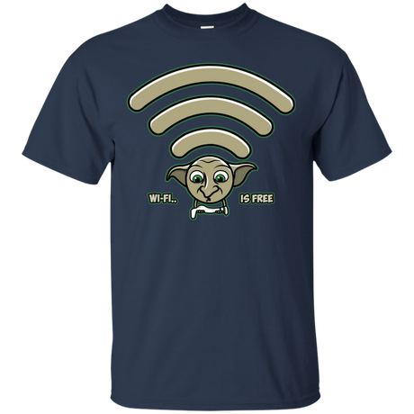 T-Shirts Navy / S Wi-fi is Free T-Shirt