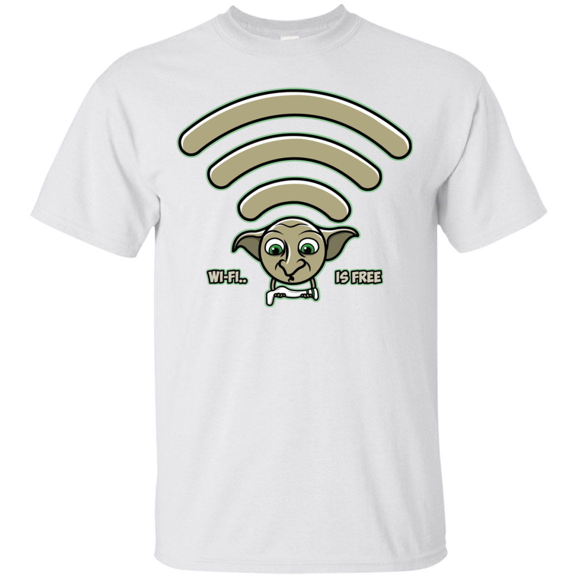 T-Shirts White / S Wi-fi is Free T-Shirt