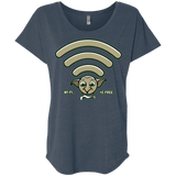 Wi-fi is Free Triblend Dolman Sleeve