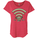 Wi-fi is Free Triblend Dolman Sleeve