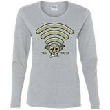 T-Shirts Sport Grey / S Wi-fi is Free Women's Long Sleeve T-Shirt