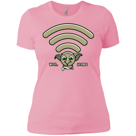 T-Shirts Light Pink / X-Small Wi-fi is Free Women's Premium T-Shirt