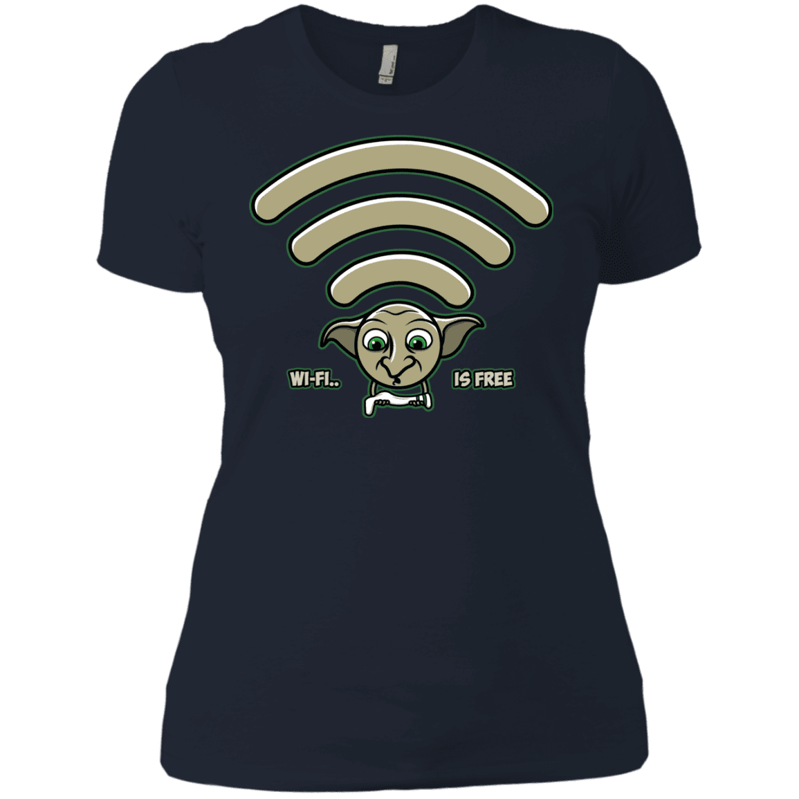 T-Shirts Midnight Navy / X-Small Wi-fi is Free Women's Premium T-Shirt