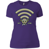 T-Shirts Purple Rush/ / X-Small Wi-fi is Free Women's Premium T-Shirt