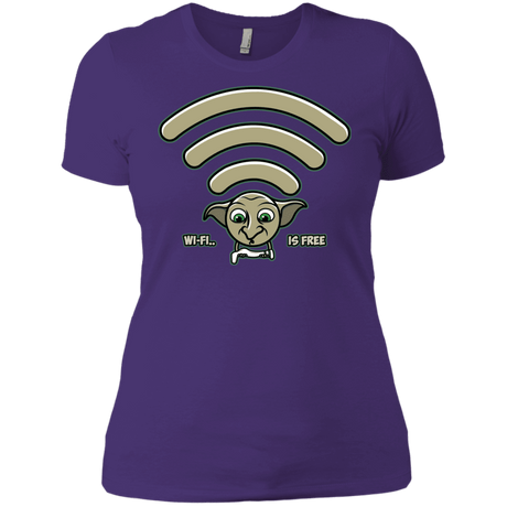 T-Shirts Purple Rush/ / X-Small Wi-fi is Free Women's Premium T-Shirt