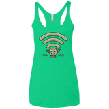 Wi-fi is Free Women's Triblend Racerback Tank