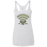 Wi-fi is Free Women's Triblend Racerback Tank