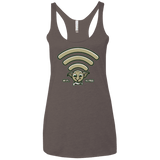 Wi-fi is Free Women's Triblend Racerback Tank