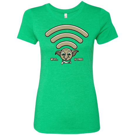 T-Shirts Envy / S Wi-fi is Free Women's Triblend T-Shirt