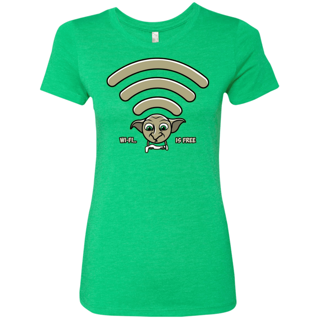 T-Shirts Envy / S Wi-fi is Free Women's Triblend T-Shirt
