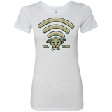 T-Shirts Heather White / S Wi-fi is Free Women's Triblend T-Shirt