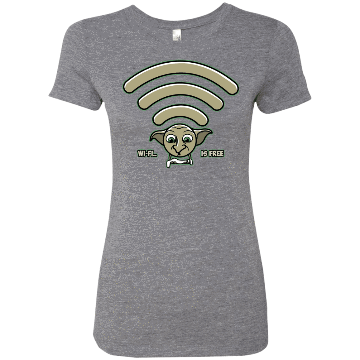 T-Shirts Premium Heather / S Wi-fi is Free Women's Triblend T-Shirt