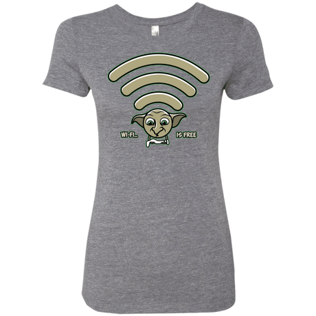 T-Shirts Premium Heather / S Wi-fi is Free Women's Triblend T-Shirt