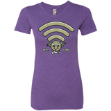 T-Shirts Purple Rush / S Wi-fi is Free Women's Triblend T-Shirt