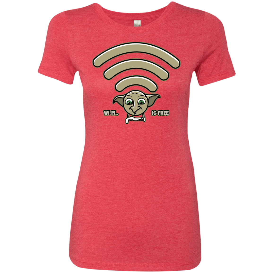 T-Shirts Vintage Red / S Wi-fi is Free Women's Triblend T-Shirt