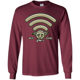 Wi-fi is Free Youth Long Sleeve T-Shirt