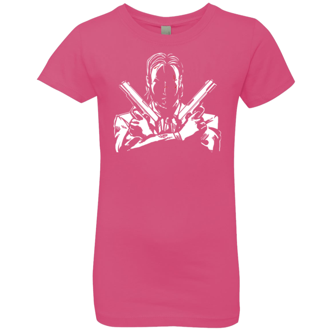 T-Shirts Hot Pink / YXS Wick Girls Premium T-Shirt