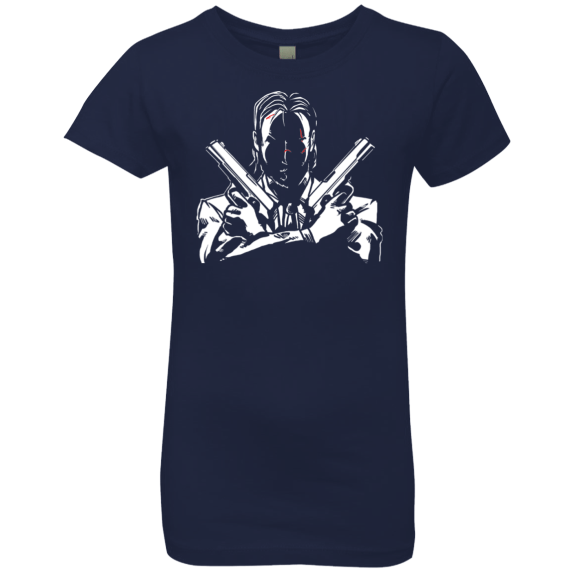 T-Shirts Midnight Navy / YXS Wick Girls Premium T-Shirt
