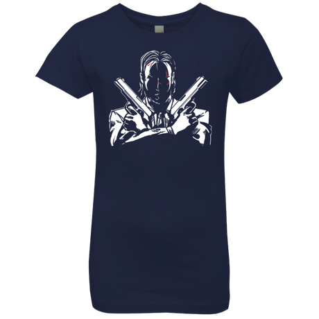 T-Shirts Midnight Navy / YXS Wick Girls Premium T-Shirt