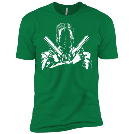 T-Shirts Kelly Green / X-Small Wick Men's Premium T-Shirt