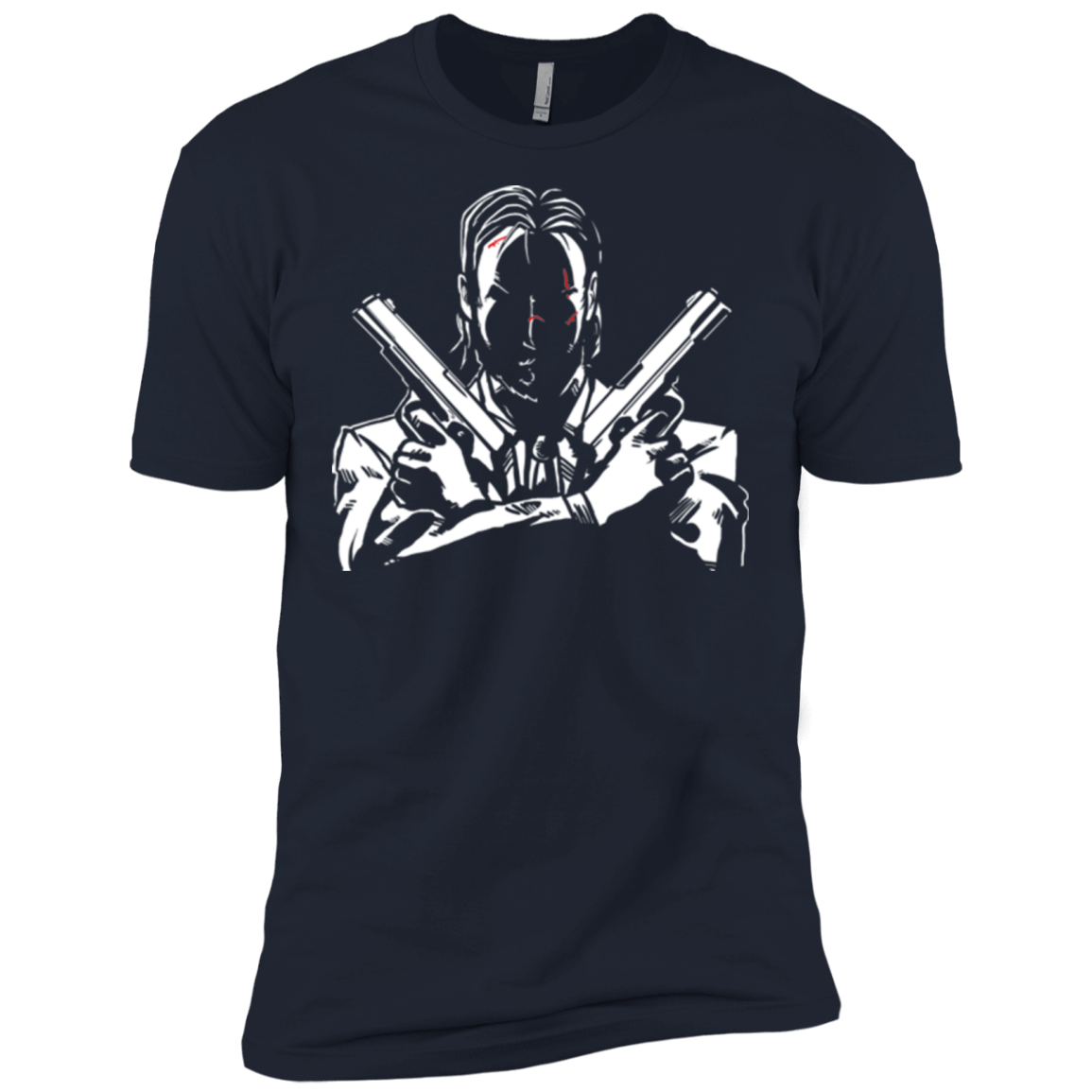 T-Shirts Midnight Navy / X-Small Wick Men's Premium T-Shirt