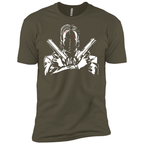 T-Shirts Military Green / X-Small Wick Men's Premium T-Shirt