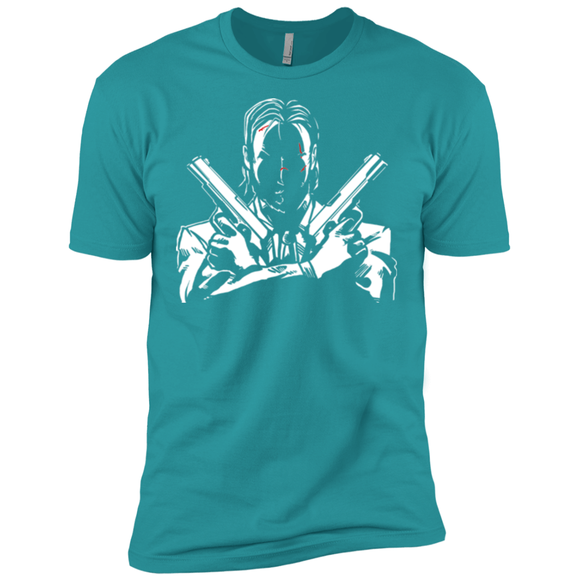 T-Shirts Tahiti Blue / X-Small Wick Men's Premium T-Shirt